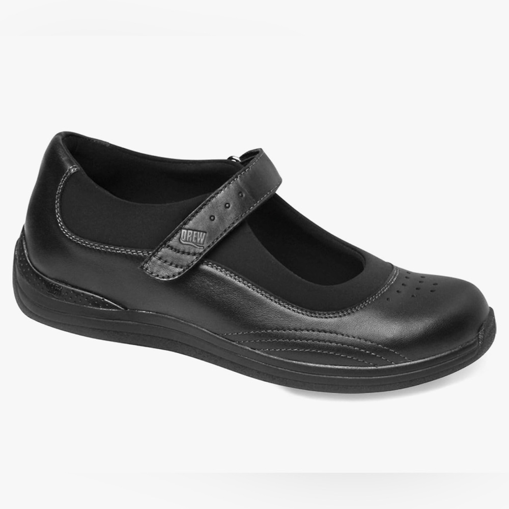 DREW ROSE MARY JANE FLAT - size 8WW